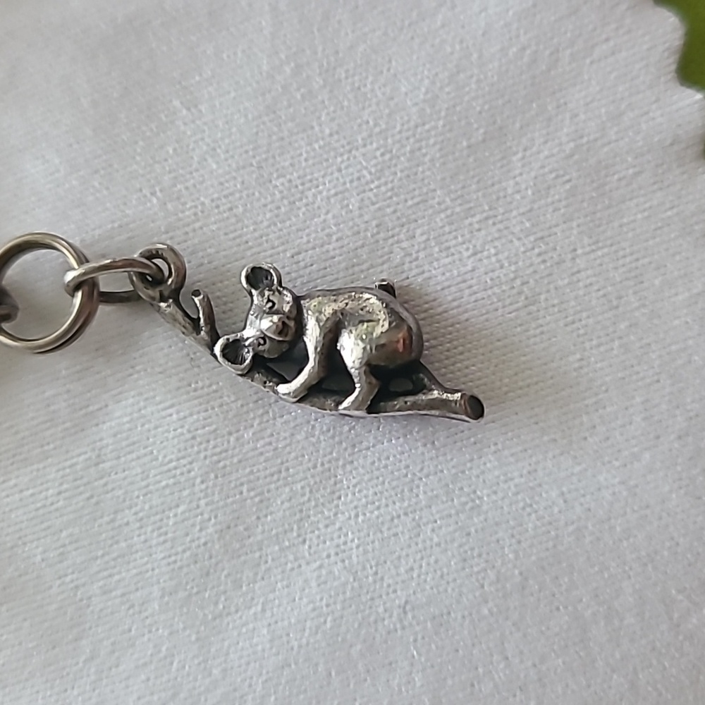 Very rare! Vintage retired james avery 3D koala charm